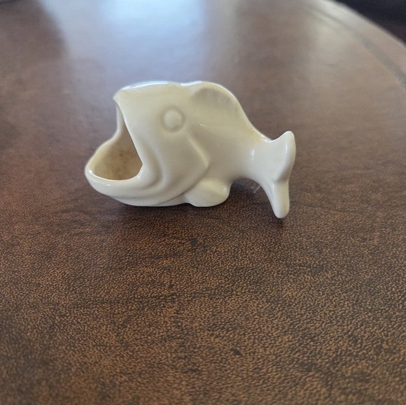 Vintage Ceramic Fish "Toothpick Holder" - Picture 1 of 6